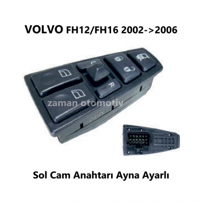 Volvo Sol Cam Anahtarı Ayna Ayarlı SS8820