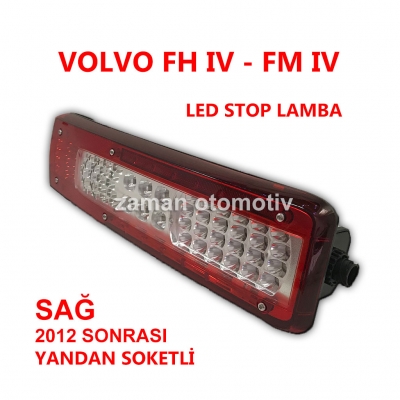 VOLVO FH IV - FM IV LED STOP LAMBASI SAĞ (YANDAN SOKETLİ) 2012 SONRASI