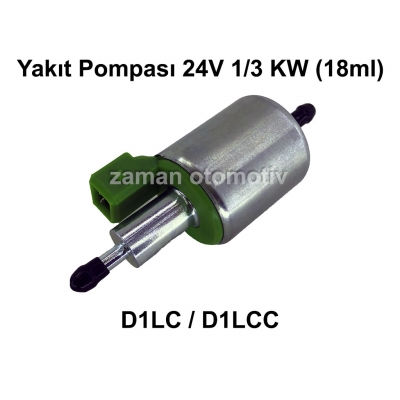 Yakıt Pompası 24V 1/3 KW (18ml) D1LC / D1LCC